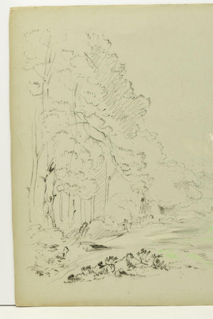RARE: George Wallis – 'Sutton from the Park', Sutton Coldfield, Birmingham  (1843)