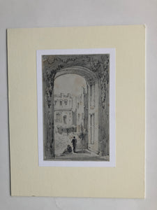 James Bourne circa 1797 – Courtyard Archway