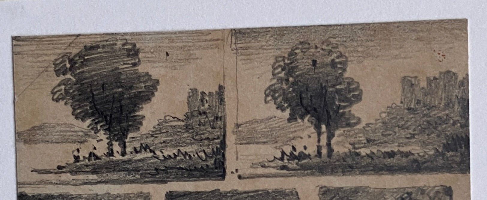 James Bourne circa 1830 – seven pencil studies